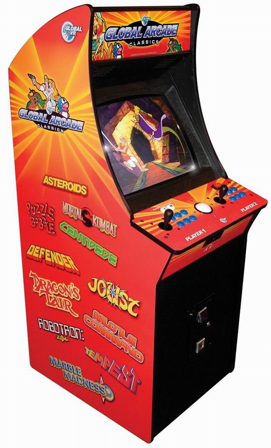 retro arcade games cabinetes